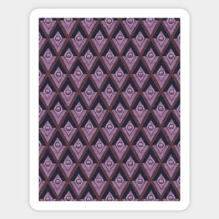 Purple Mosaic Tiles Sticker